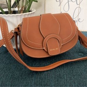 Rachel Zoe Brown Crossbody Belt Purse, Minor Pen Mark/Dirt Inside